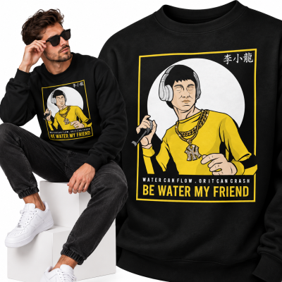 BLUZA ŚMIESZNA BRUCE LEE RAPER